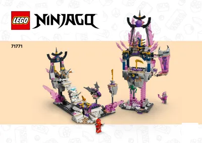 Manual NINJAGO™ The Crystal King Temple - 1