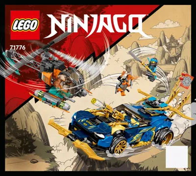 Manual NINJAGO™ Jay and Nya's Race Car EVO - 1