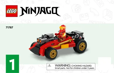 Manual NINJAGO™ Creative Ninja Brick Box - 1