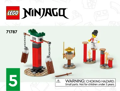 Manual NINJAGO™ Kreative Ninja Steinebox - 5