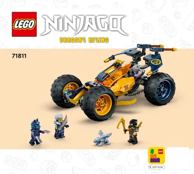 Manual NINJAGO™ Arin's Ninja Off-Road Buggy Car - 1