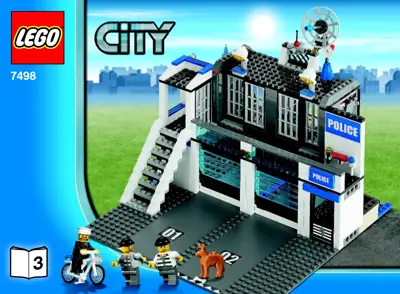 LEGO City Polizeistation • Set 7498 • SetDB • Merlins Steine