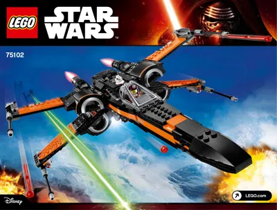 Manual Star Wars™ Poe's X-Wing Fighter - 1