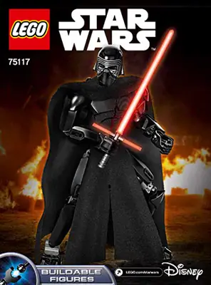 Lego star wars buildable figures kylo clearance ren