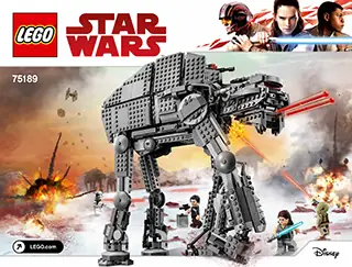 Manual Star Wars™ First Order Heavy Assault Walker - 1