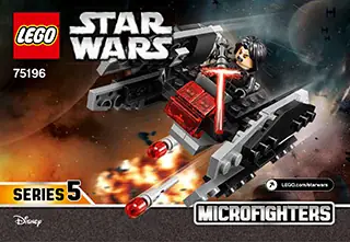 LEGO Star Wars A-Wing vs. TIE Silencer Microfighters