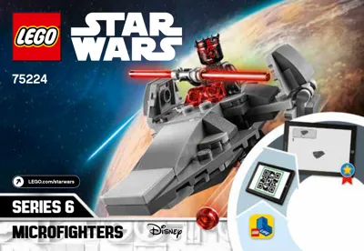 Manual Star Wars™ Sith Infiltrator Microfighter - 1