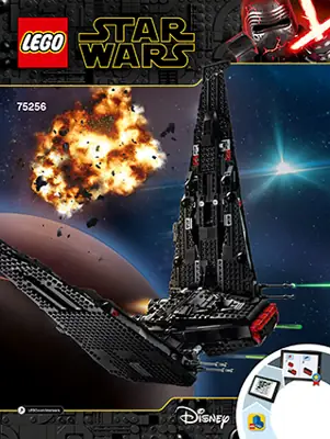 Manual Star Wars™ Kylo Rens Shuttle - 1