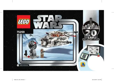 Manual Snowspeeder – 20 Jahre LEGO™ Star Wars™ - 1