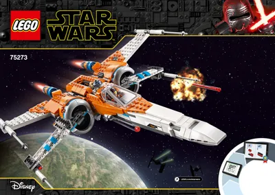 Manual Star Wars™ Poe Dameron's X-wing Fighter - 1