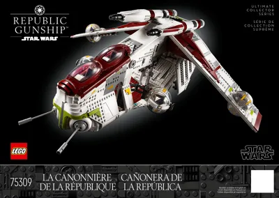 Manual Star Wars™ UCS Republic Gunship - 1