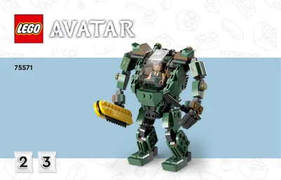 Manual Avatar™ Neytiri & Thanator vs. AMP Suit Quaritch - 2