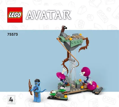 LEGO Avatar Floating Mountains Site 26 & RDA Samson 75573 Building Set -  Helicopter Toy Featuring 5 Minifigures and Direhorse Animal Figure, Movie  Inspired Set, Gift Idea for Kids Ages 9+ 
