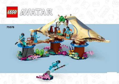 LEGO Avatar: The Way of Water Metkayina Reef Home Toy Set 75578