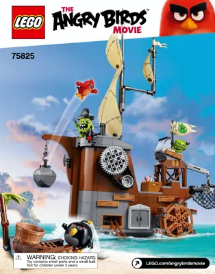 Manual Angry Birds Piggy Pirate Ship - 1