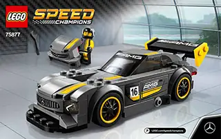 LEGO Speed Champions Mercedes AMG GT3 Set 75877 SetDB