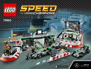 Lego speed champions mercedes 2024 75883