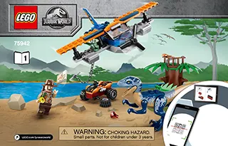 LEGO Jurassic World Velociraptor: Biplane Rescue Mission