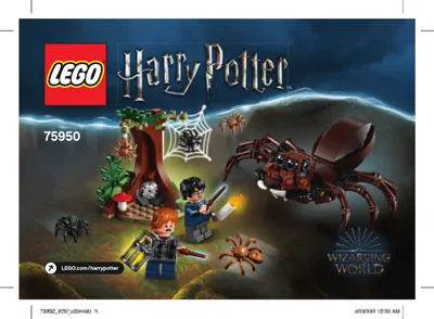 Manual Harry Potter™ Aragogs Versteck - 1