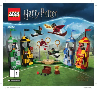 Manual Harry Potter™ Quidditch Turnier - 1