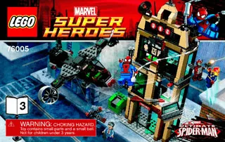 LEGO Marvel Super Heroes Spider-Man: Daily Bugle Showdown Set 76005 - US