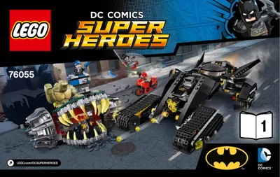 LEGO DC Batman: Killer Croc Sewer Smash • Set 76055 • SetDB