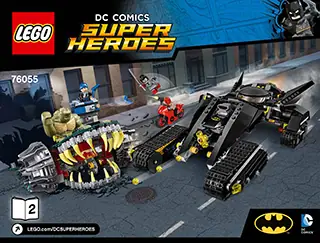 LEGO DC Comics Super Heroes Batman: Killer Cros Sewer Smash Set