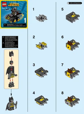 Manual DC Mighty Micros: Batman™ vs. Catwoman - 1