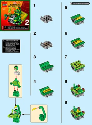 LEGO Super Heroes Mighty Micros: Spider-Man vs. Scorpion 76071 Building Kit