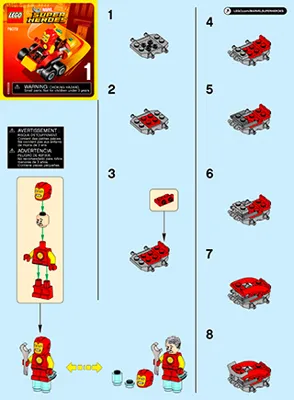 Lego iron man mighty clearance micros