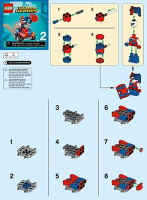 LEGO DC Super Heroes 76092 - Mighty Micros: Batman™ Contro Harley Quinn™