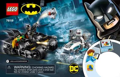 Manual Batman™ Batcycle-Duell mit Mr. Freeze - 1