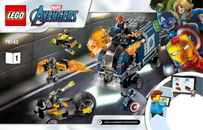 Manual Marvel™ Avengers Truck Take-down - 1