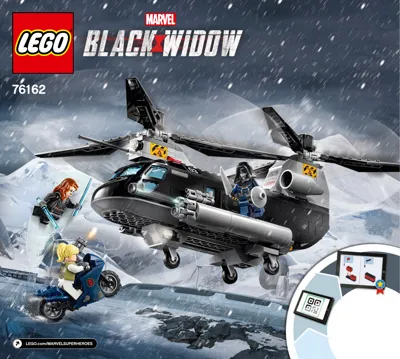 Manual Marvel™ Black Widows Hubschrauber-Verfolgungsjagd - 1
