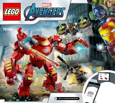 Manual Marvel™ Iron Man Hulkbuster versus A.I.M. Agent - 1