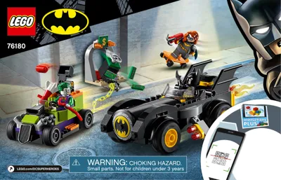 Manual DC Batman™ vs. Joker: Verfolgungsjagd im Batmobil - 1