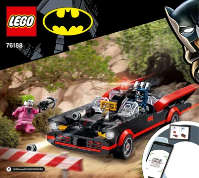 Manual DC Batmobile aus dem TV-Klassiker „Batman™“ - 1