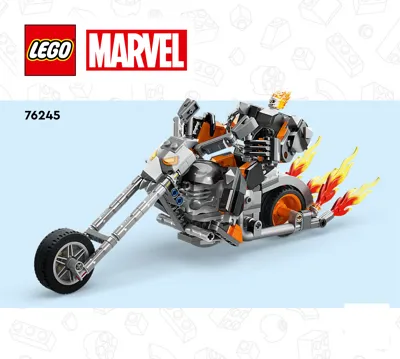 Manual Marvel™ Ghost Rider mit Mech & Bike - 1