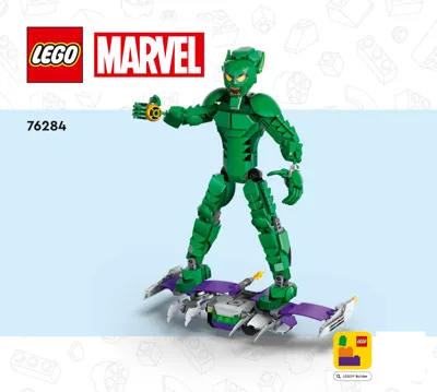 Manual Marvel™ Green Goblin Construction Figure - 1