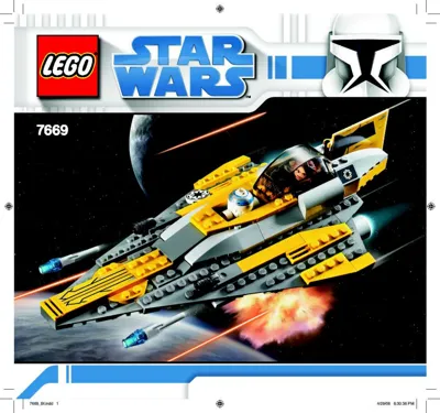 Manual Star Wars™ Anakin’s Jedi Starfighter - 1