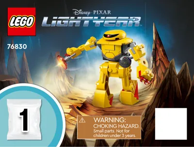 LEGO Lightyear von Disney und Pixar Disney Zyclops-Verfolgungsjagd