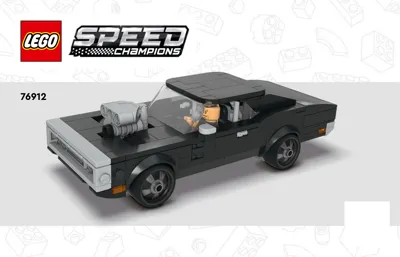 Manual Speed Champions™ Fast & Furious 1970 Dodge™ Charger R/T - 1