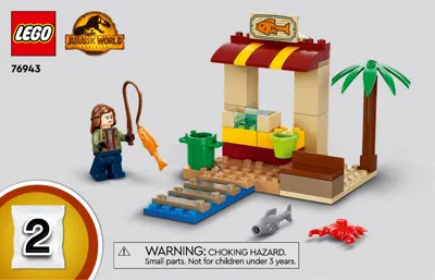 LEGO Jurassic World Pteranodon Chase • Set 76943 • SetDB
