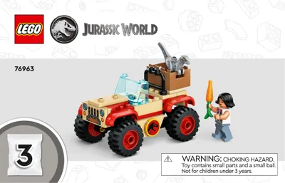 Baby Dinosaur Rescue Center 76963, Jurassic World™