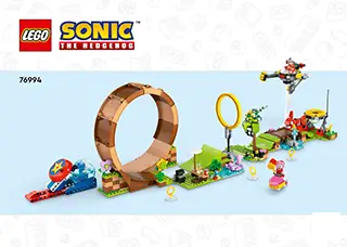 Lego Sonic Desafio De Looping Zona Green Hill 76994 Coleção