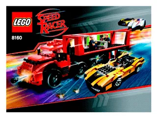 LEGO Speed Champions Cruncher Block Racer X Set 8160