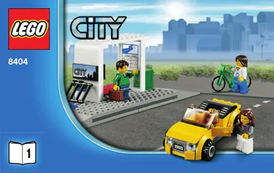 LEGO® City 8404 Große Bus- und Tramstation NEU_ Public Transport Station  NEW