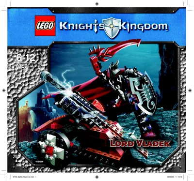 Manual Knights Kingdom Lord Vladek mit Katapult - 1
