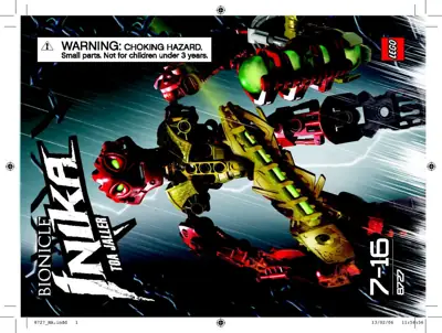 LEGO BIONICLE Toa Jaller • Set 8727 • SetDB • Merlins Steine