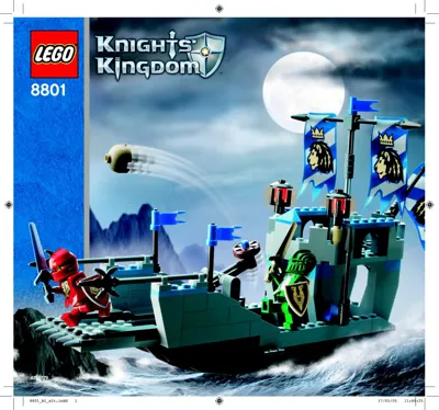 Manual Knights Kingdom Königliche Angriffsbarke - 1